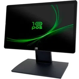10POS TS-16HV Monitor TPV táctil 15.6" FullHD 1920x1080, capacitiva 10 puntos, VGA HDMI USB, negro